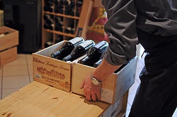 Wine merchant in Avallon